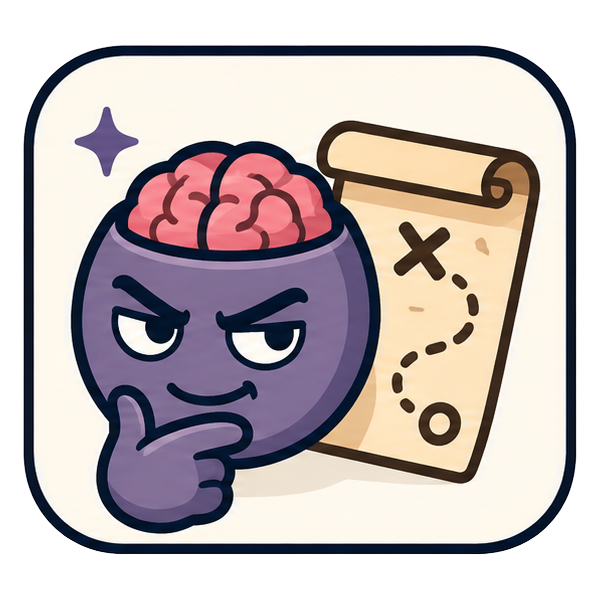 A playful brain planning a move